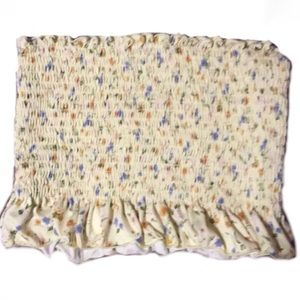 Forever 21 Flower Tube Top